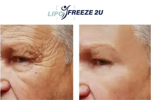Mens before and after Morpheus 8 Bristol results.