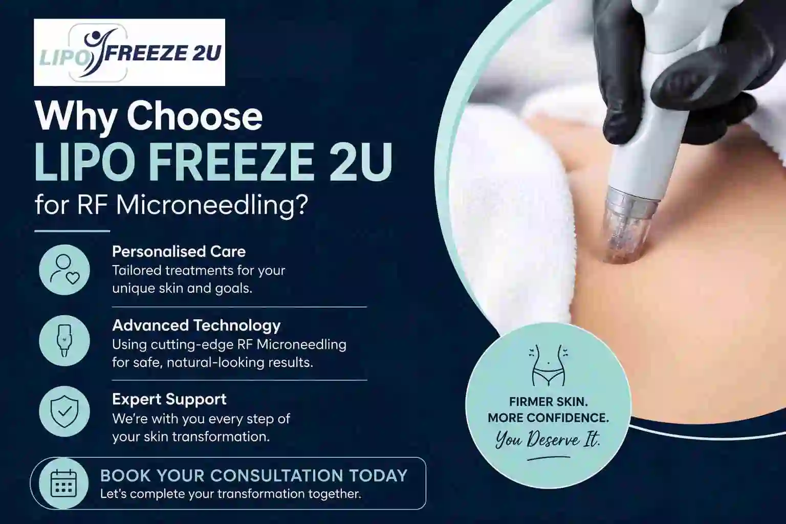 Why Choose LIPO FREEZE 2U for RF Microneedling Bristol?