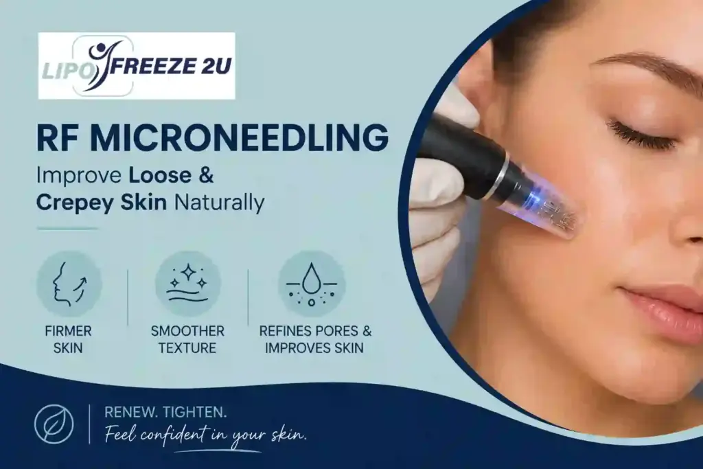 Can RF Microneedling Help Improve Loose and Crepey Skin Bristol?